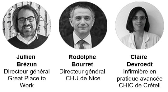 intervenants de la webconférence Télétravail