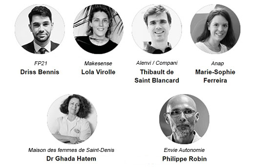 Intervenants de la webconférence Devenir un établissement à impact